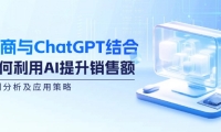 （12479期）电商与ChatGPT结合：如何利用AI提升销售额，案例分析及应用策略